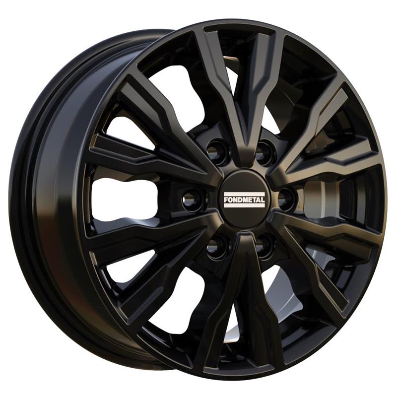 Fondmetal PRO2 Glossy Black J7 R17 6X120 ET48 CB74.5