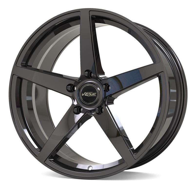Venue Evo5 Gloss Black J8.5 R18 5X114 ET35 CB73.1