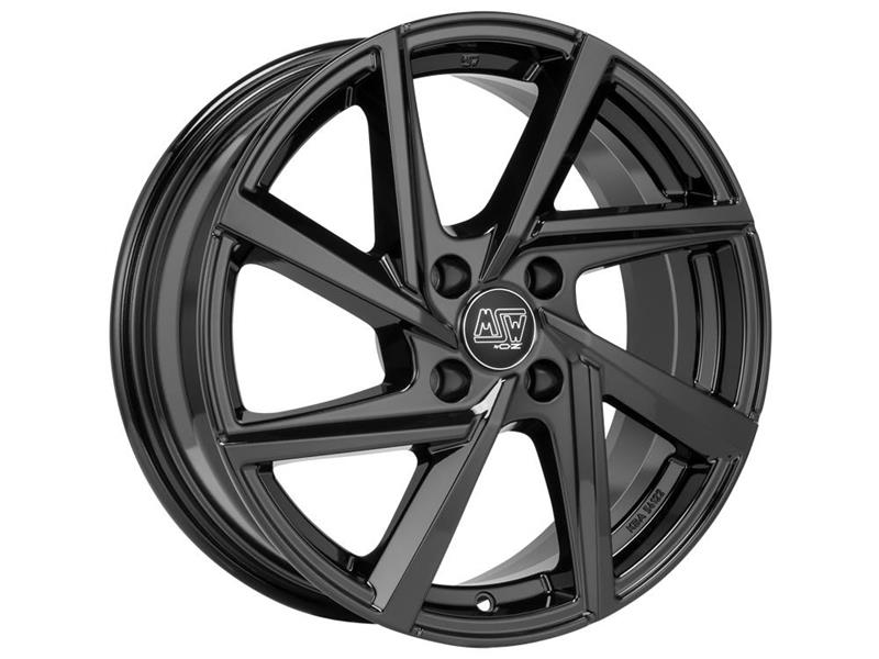 MSW 80-4 Gloss Black J6.5 R16 4X108 ET32 CB65.1